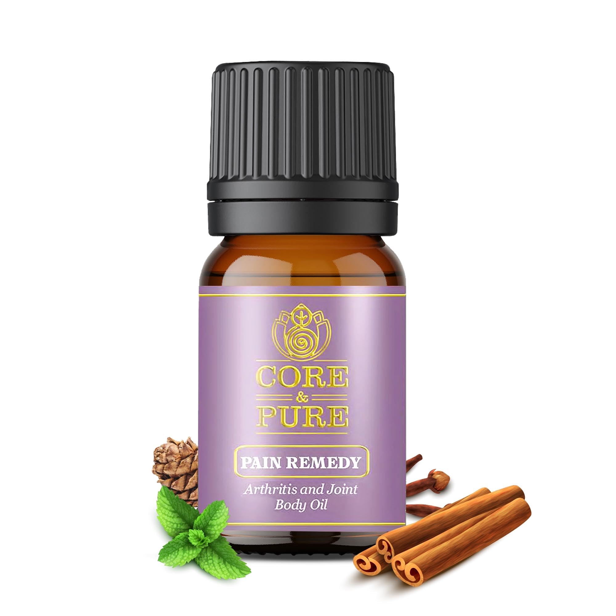 CORE & PURE Pain Remedy Oil Helps in Healing and Curing Joint Pain, Lower Back & Upper Back Pain, Feet Pain From The Root - 12ml (B0CKT874S7) Amazon Price History, Amazon Price Tracker