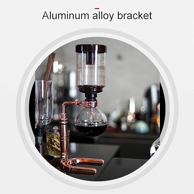 Cafetera Sifón de Vidrio Resistente para 3 Tazas miniatura 4