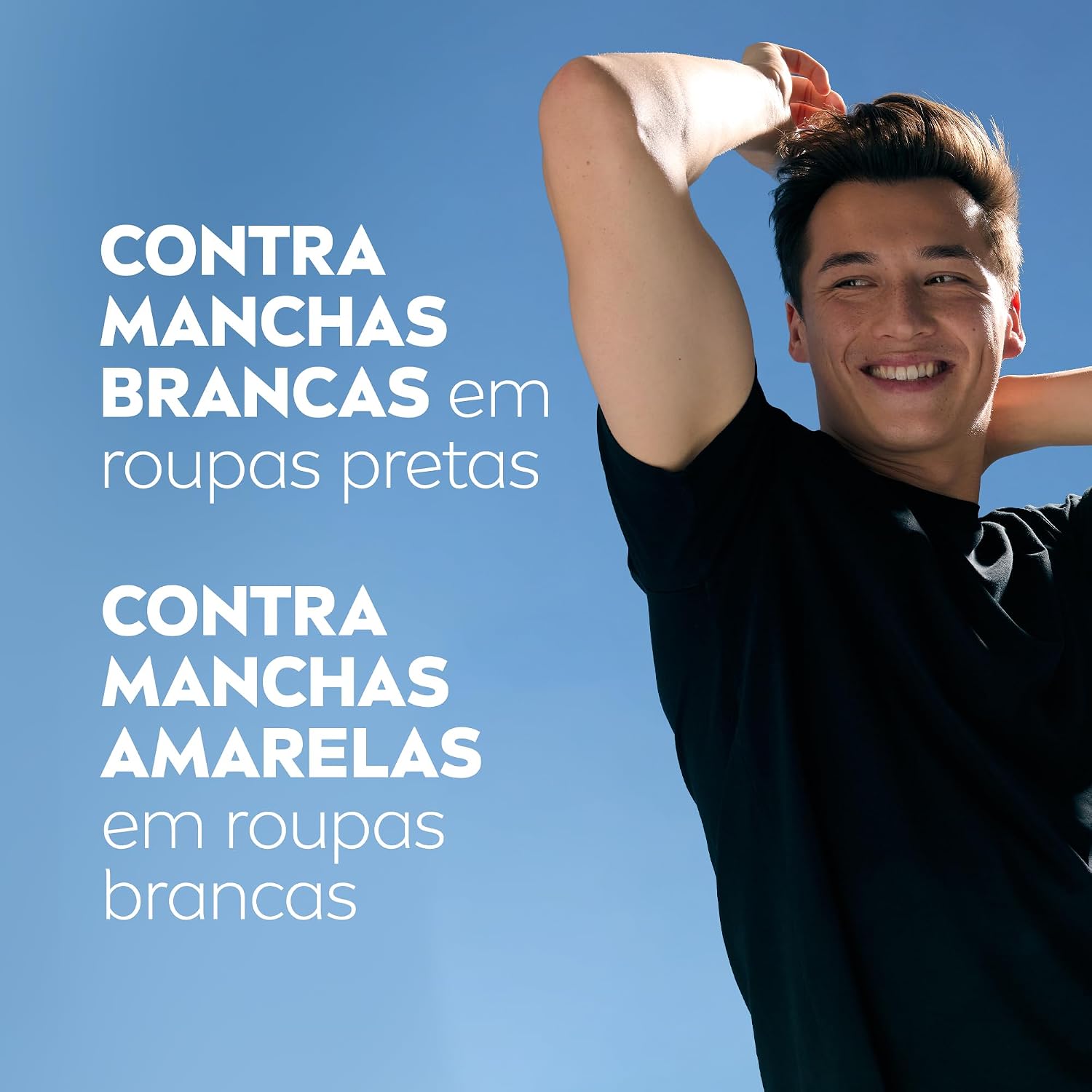 NIVEA MEN Desodorante Antitranspirante Aerossol Invisible Black & White Fresh 150ml - Proteção prolongada de 48h, cuidado suave, ação antibacteriana, fórmula 5 em 1: anti-manchas NIVEA MEN Desodorante Antitranspirante Aerossol Invisible Black & White Fresh 150ml - Proteção prolongada de 48h, cuidado suave, ação antibacteriana, fórmula 5 em 1: anti-manchas