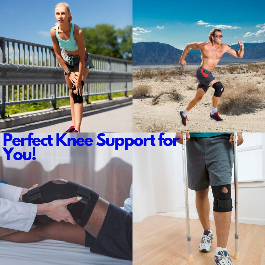 Buy Comfyorthopedic Wrap Around Hinged Knee Brace Immobilizer with