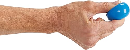 Miniatura 8 de OPTP Mini bolas  Juego de bolas de auto-masaje rellenas de aire de vinilo (2 piezas) para terapia de manos y pies, pequeñas bolas de terapia para