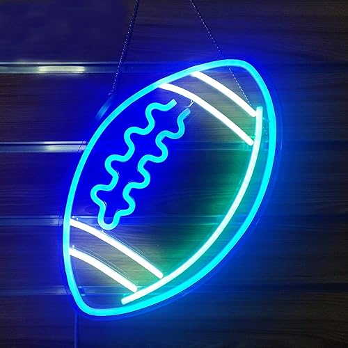 Letrero de neón de voleibol para decoración de pared, regulable, para dormitorio, letrero de neón con luces LED para fiesta de cumpleaños, hogar,