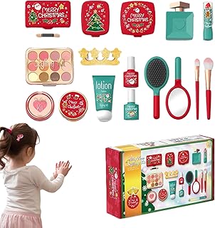 Opdestn Schmink-Set Für Kleinkinder - Spielzeug Schminkkoffer Für Kleinkinder | Prinzessin Verkleidung Spielzeug Geschenk Für Kinder Mädchen