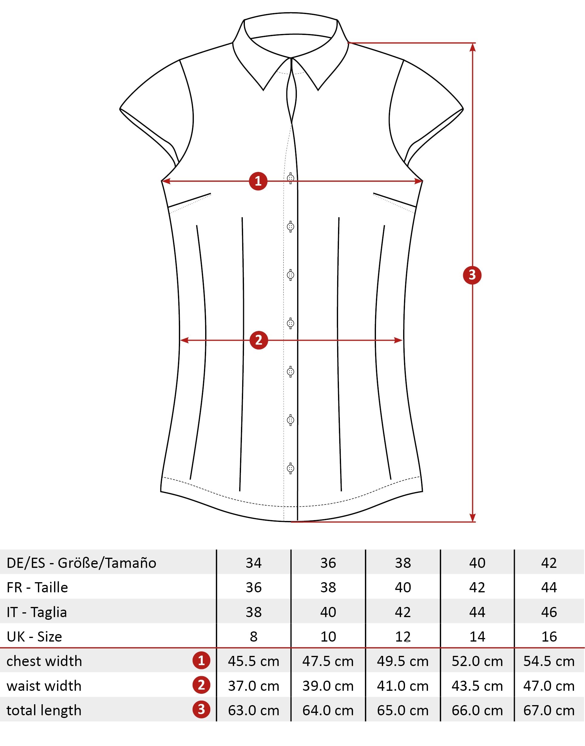Vincenzo Boretti Camicia-Blusa Donna Elegante, Taglio Aderente/Slim-Fit, Elastica-Stretch, Collo Classico, Manica-Lunga, in Tinta Unita - Easy Iron, Facile da Stirare