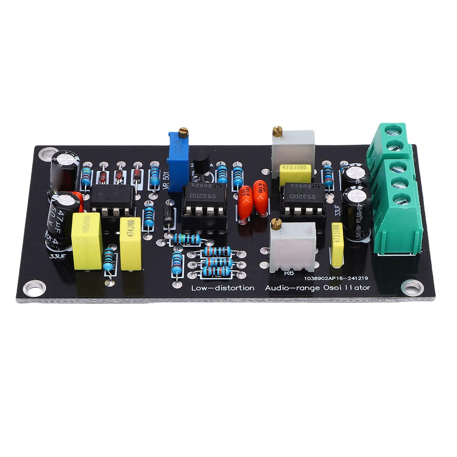Garosa 1KHz Sinusgenerator Modul mit Ultra Niedrigen Verzerrungen Oszillator Board THD 7V Ausgang für Pegeltest und Harmonische Verzerrungsmessung Stromversorgung