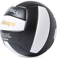 Vista 2 de Voleibol, voleibol impermeable para interiores y exteriores, para juegos de playa, entrenamiento de gimnasio (tamaño oficial 5)