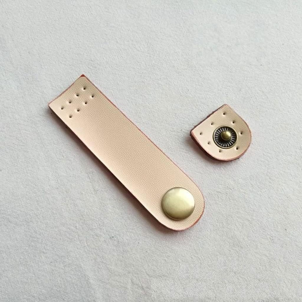 1pcs 7.5 * 2cm Luggage Bags Notebook Toggle Snap Buttons Leather DIY Sew Purse Decor Accessories(D)