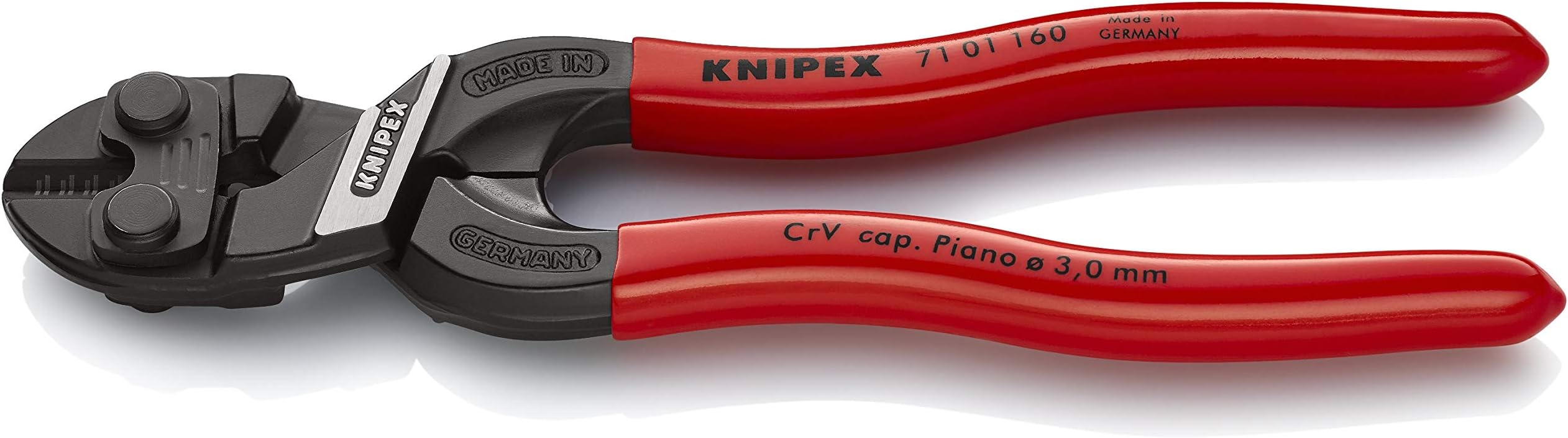 KNIPEX Tools CoBolt S, Compact Bolt Cutter (7101160), 6 1/4Inch
