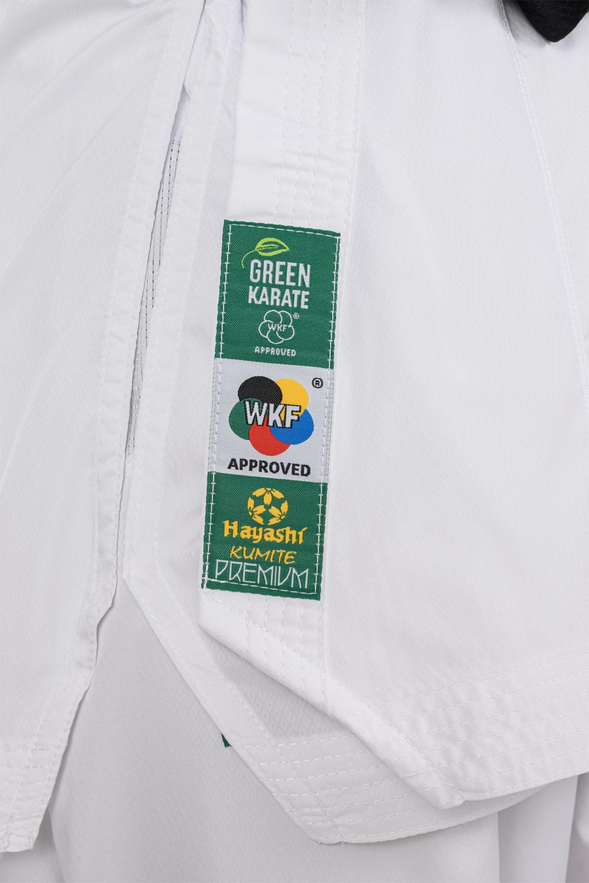 Hayashi Green Karate Gi „Premium Kumite“ (WKF approved)