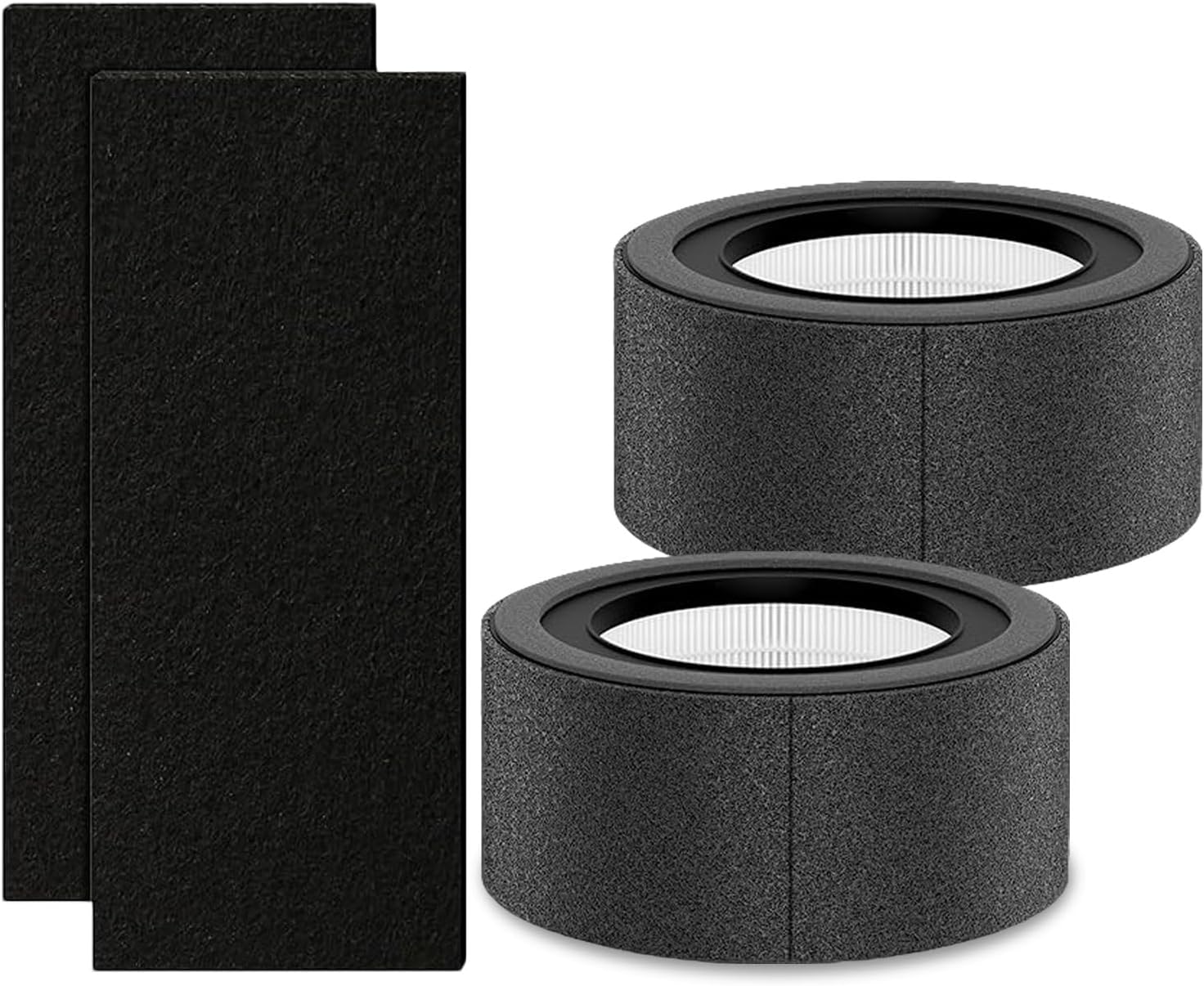 2 Pack Z-1000 Replacement Filter ,Compatible with TruSens Z-1000 Air Purifier, Part Number AFH-Z1000-01, with 2 HEPA Filters + 4 Carbon Pre-Filters