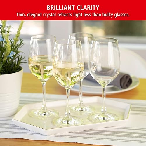 Miniatura 3 de Spiegelau Wine Lovers - Juego de 4 copas de vino blanco, cristal sin plomo fabricado en Europa, tallo clásico, aptas para lavavajillas, juego de