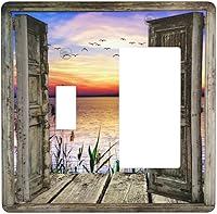 Vista 90 de Turquesa Aqua Teal Flower Floral Girasol Daisy Dahlia 2 Gang interruptor de interruptor de luz Cubierta de pared Placa de pared Mariposa Mujer Niña