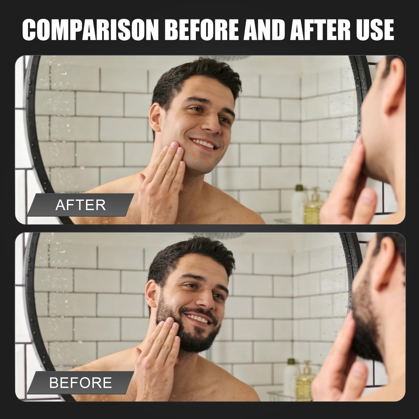 2-Pack Black Rotary Replacement Shaver Heads Compatible with Remington