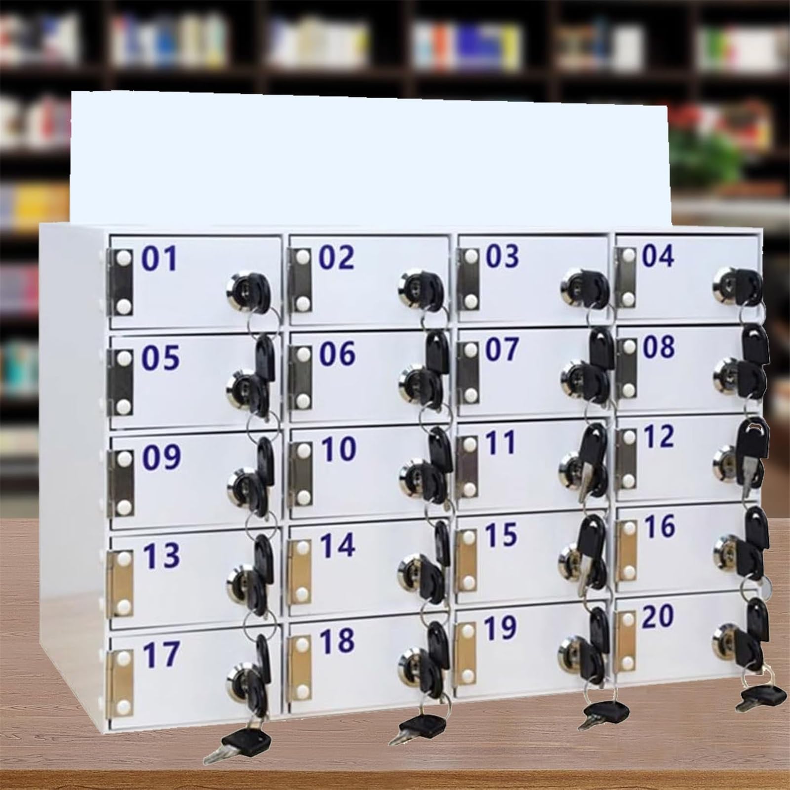 Caja de Almacenamiento para teléfono móvil Soporte acrílico para teléfono móvil Caja de Almacenamiento de Escritorio Caja de Almacenamiento de Pared de acrílico Transparente para teléfono