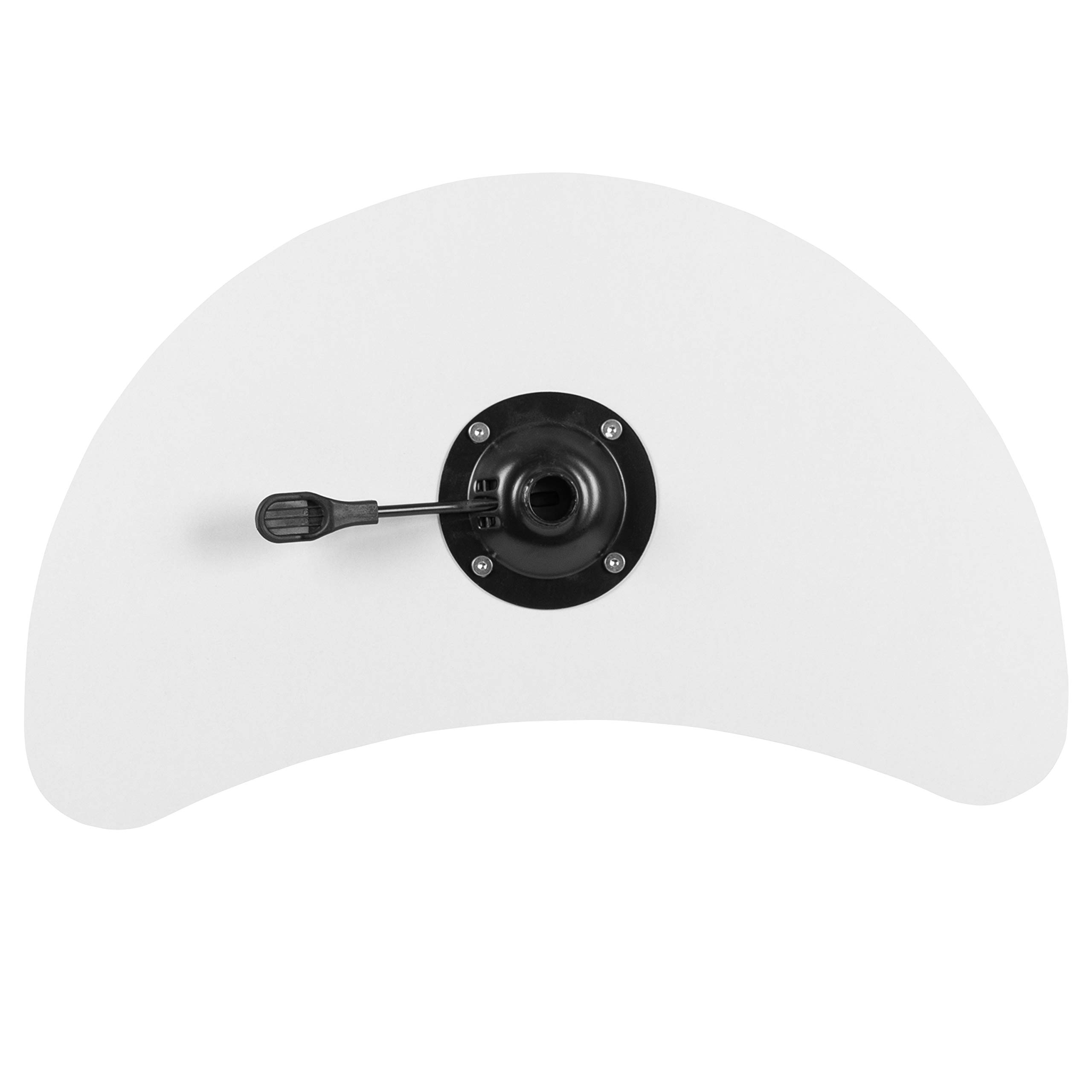 Flash Furniture Mobiler Laptop-Schreibtisch, Walnussholz
