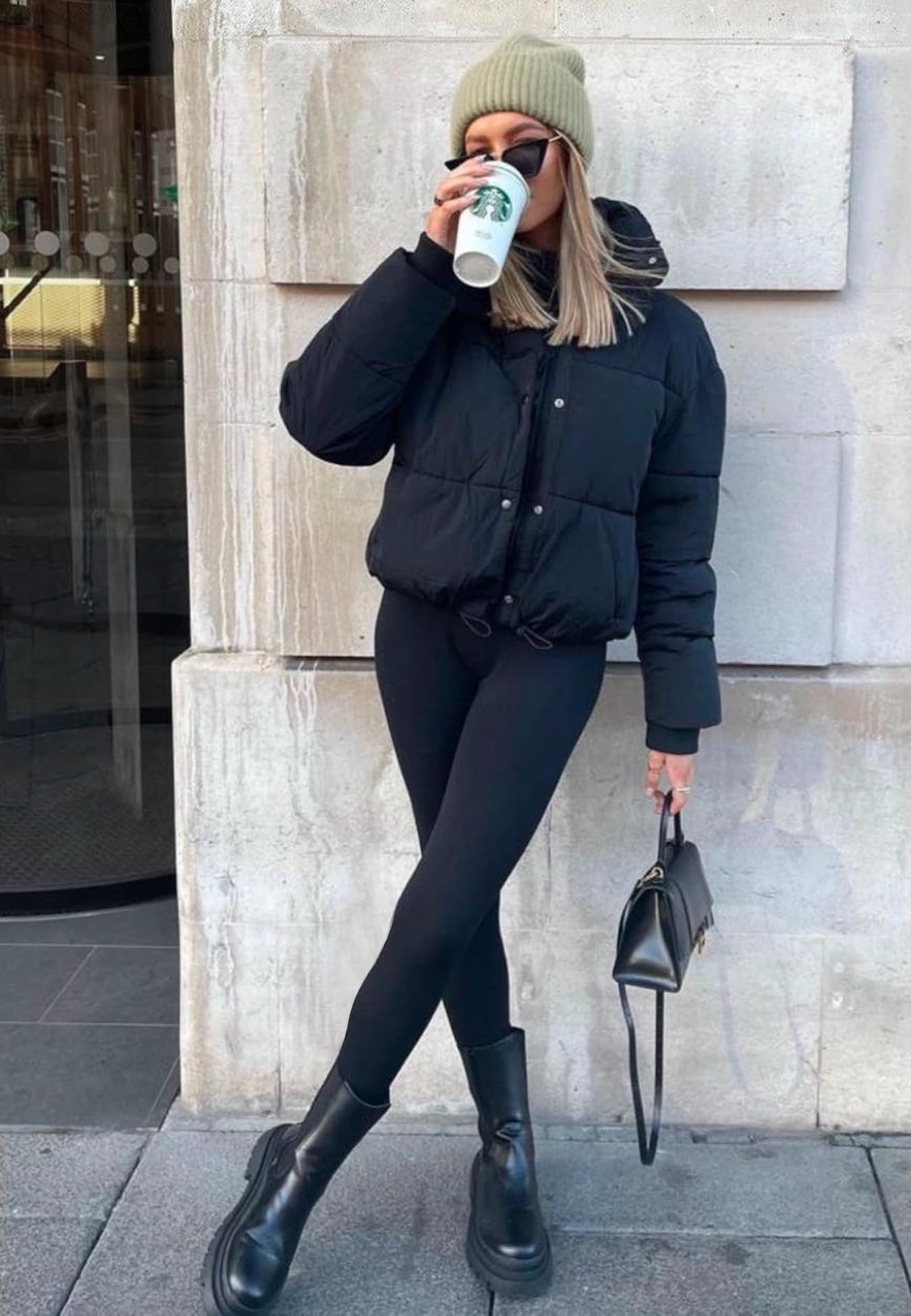 Bluemaple High Waisted Leggings for Women - Tummy Control Pants Non See Through Workout Soft Yoga Pants for Running Plus Size