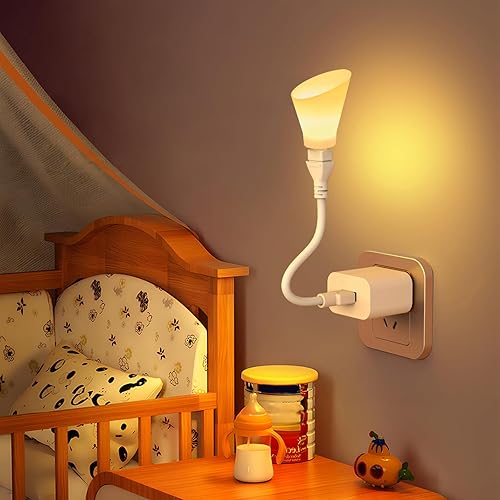 Miniatura 3 de Lámpara de escritorio LED USB con cuello de cisne flexible con luces blancas cálidas ajustables para dormitorio, lectura, luz nocturna, dormitorio