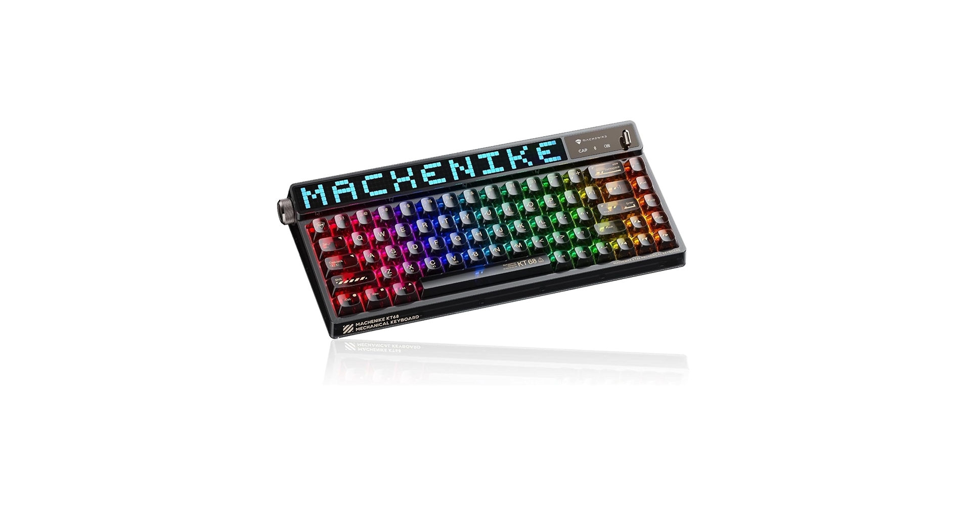 Machenike KT68 Pro メカニカルキーボード Amazon.com: Machenike KT68 Pro Wireless Compact Mechanical