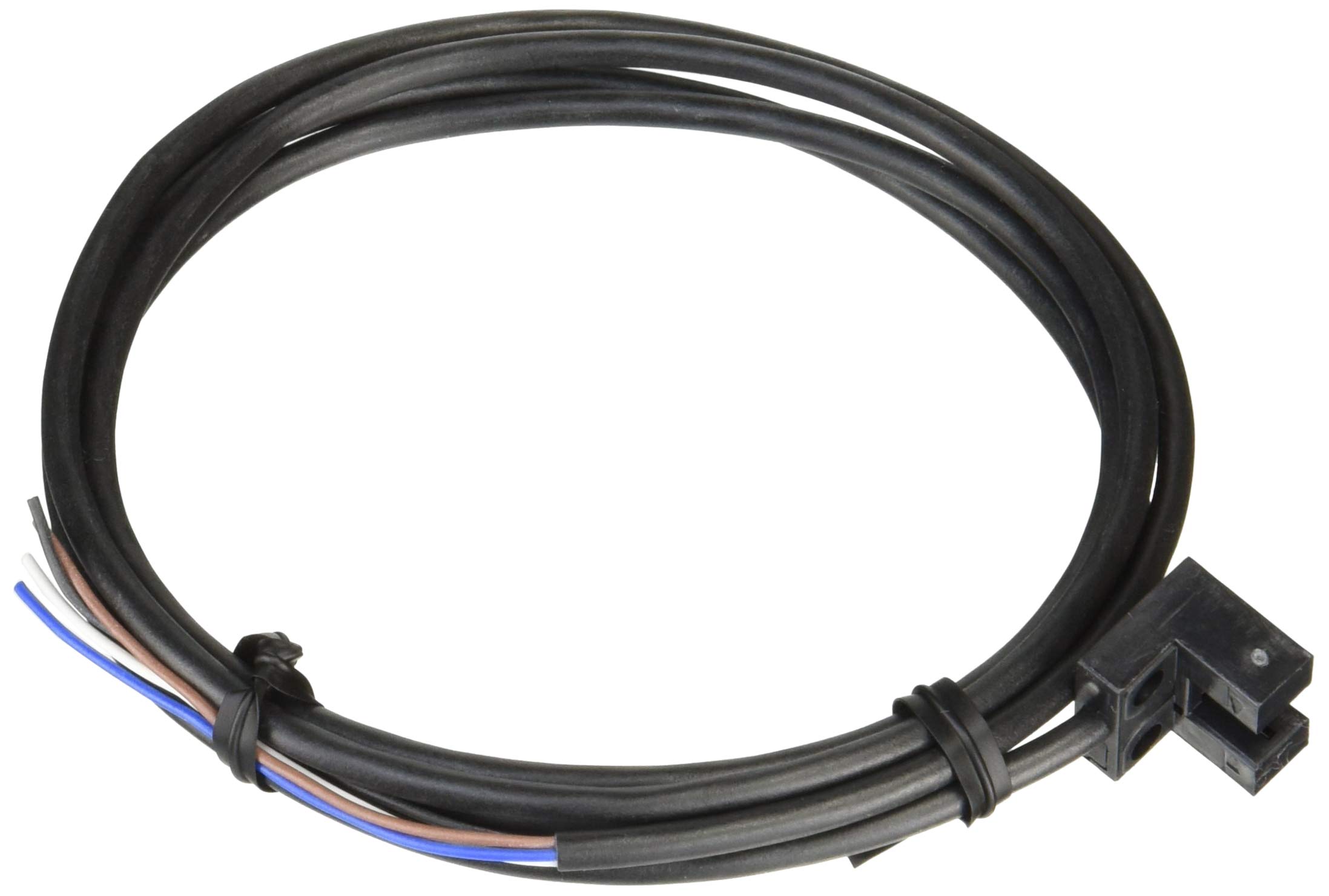 omron Photo microsensor Micro Type (DC Light) Trench-Type L-Type Detection Distance 5mm-Wired Standard Code NPN Output (EE-SX951-W 1M)