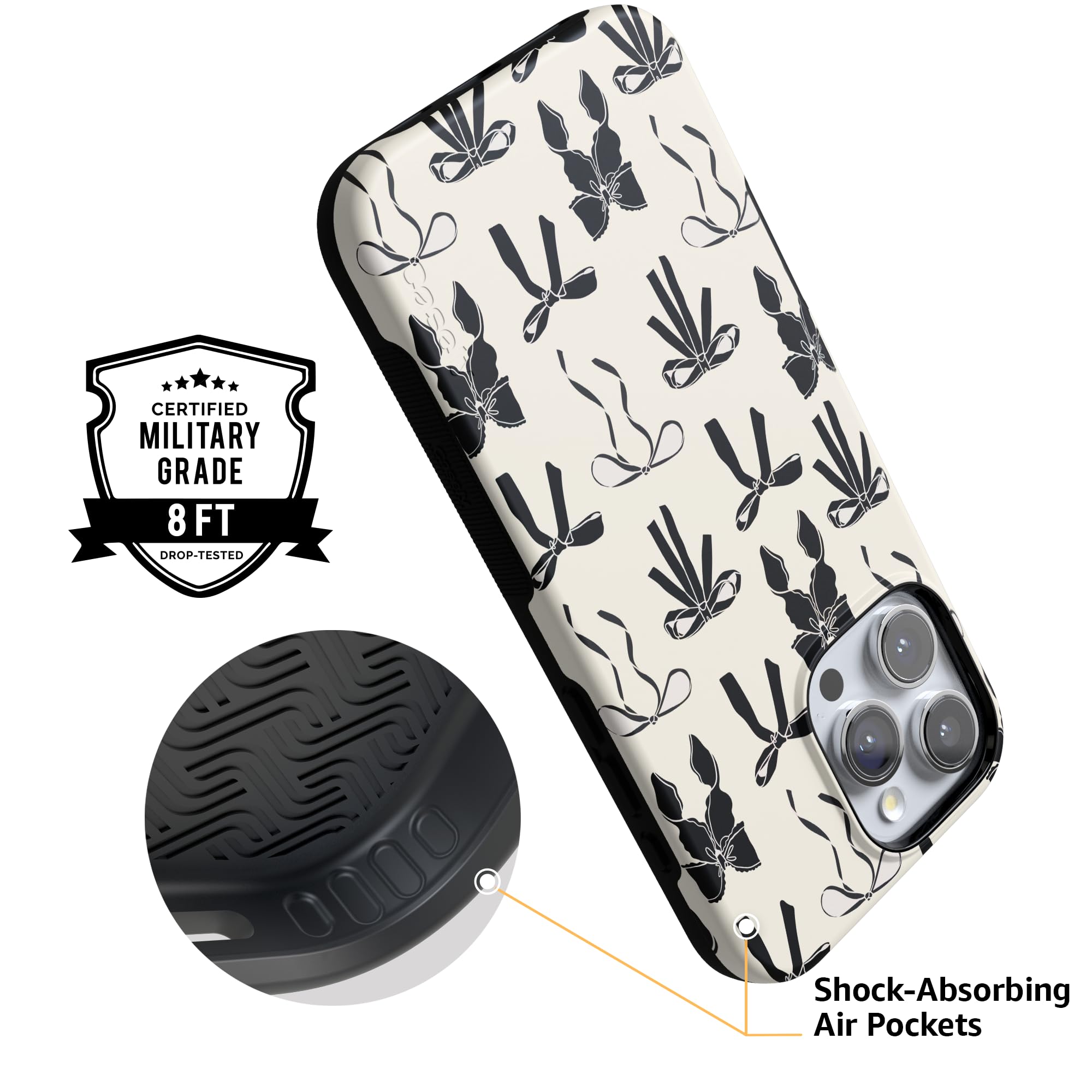 Amazon.com: Casely iPhone 16 Pro Max Case | Goth Girlie | Black