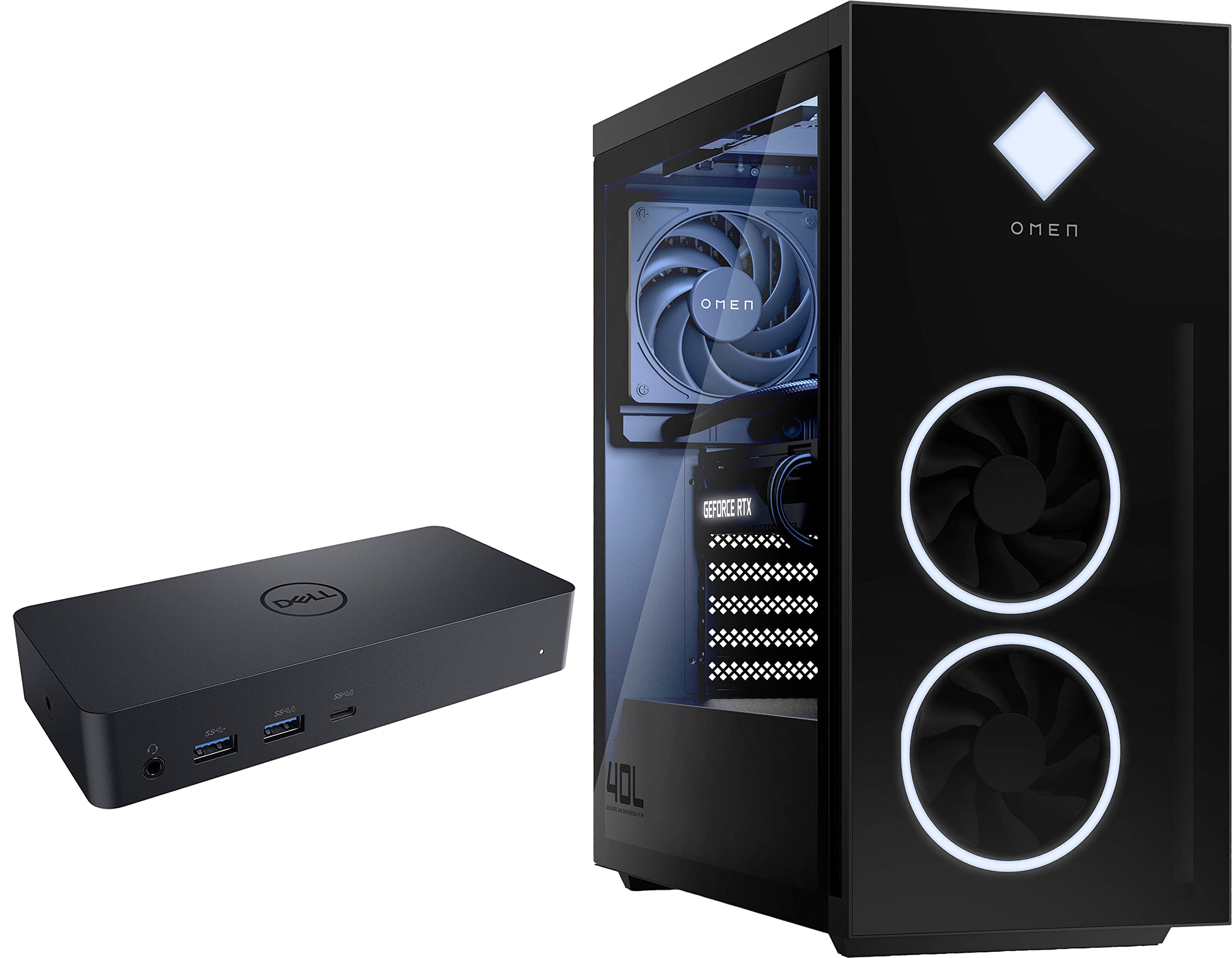 Amazon.com: HP OMEN 40L GT21 Gaming Desktop PC (Intel i5-12400F 6 