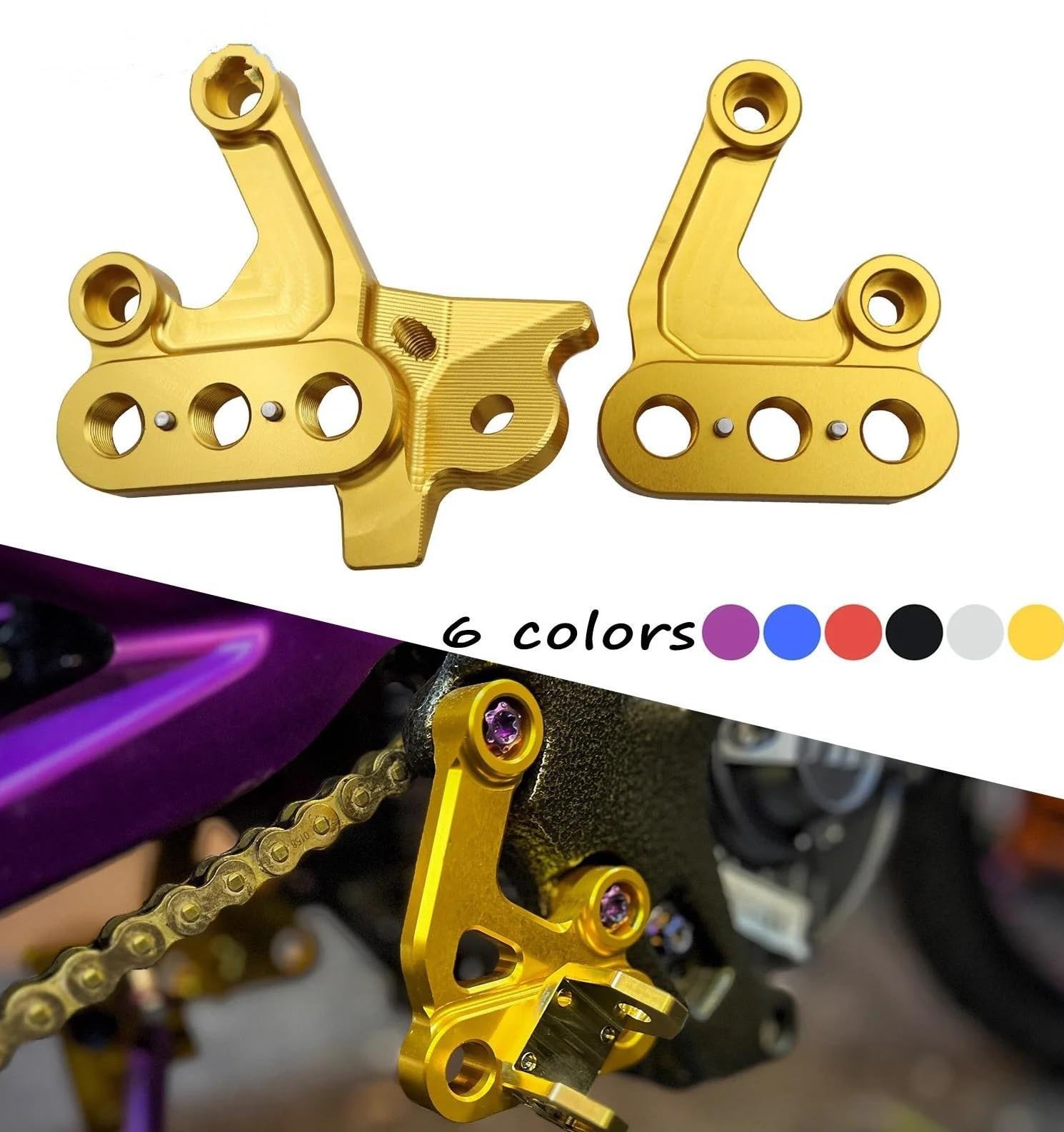 Reposapiés Estriberas De Motocross Eléctricas, Soporte De Fijación Y Soporte De Pedal Para Segway X160 X260(Conjunto D)