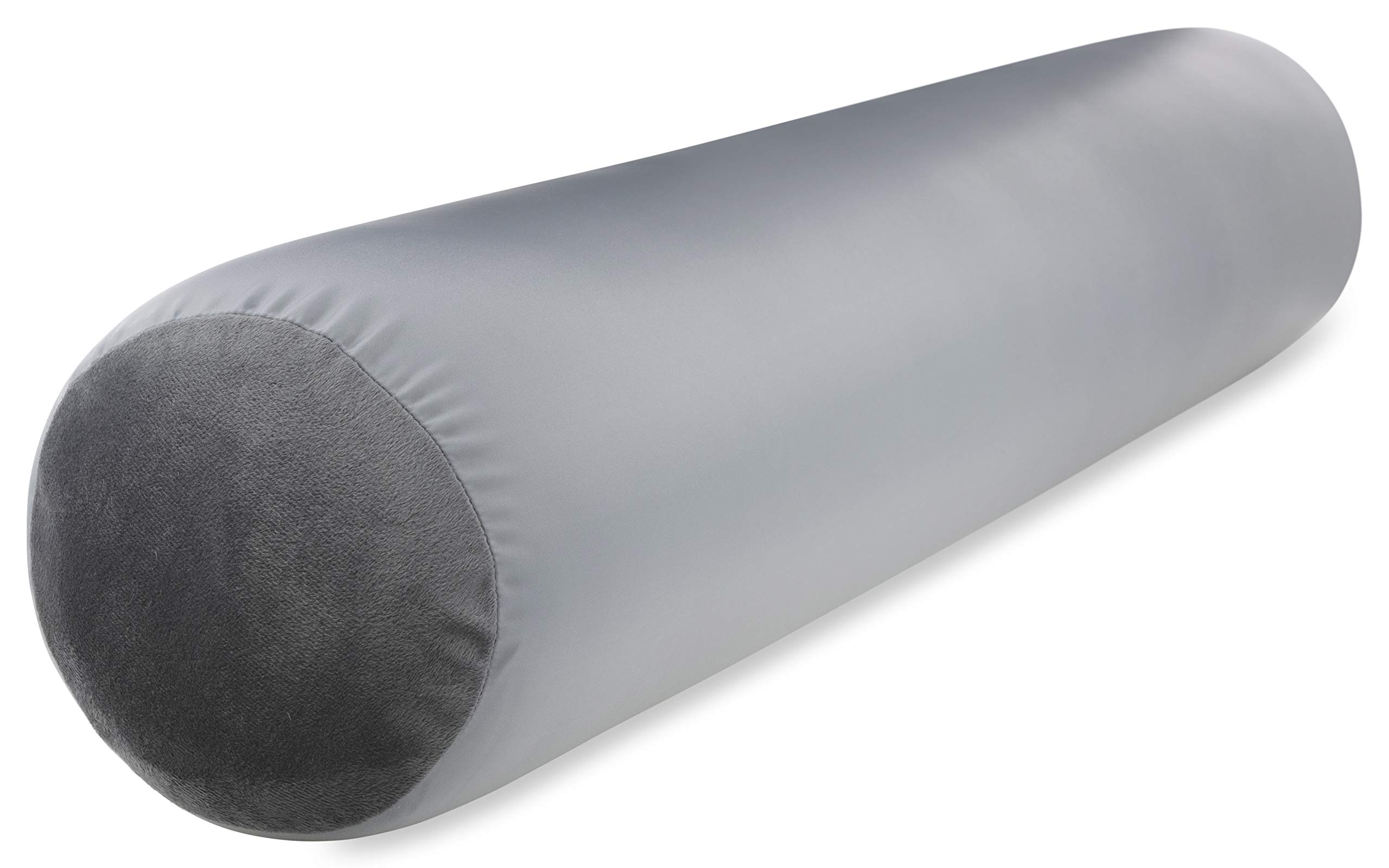 Straight Body Pillow, Full Size Premium Microbead,Side Sleeping/Maternity Pregnant Women, Supportive,Fluffy, Breathable, Cooling, 85/15 Spandex/Nylon