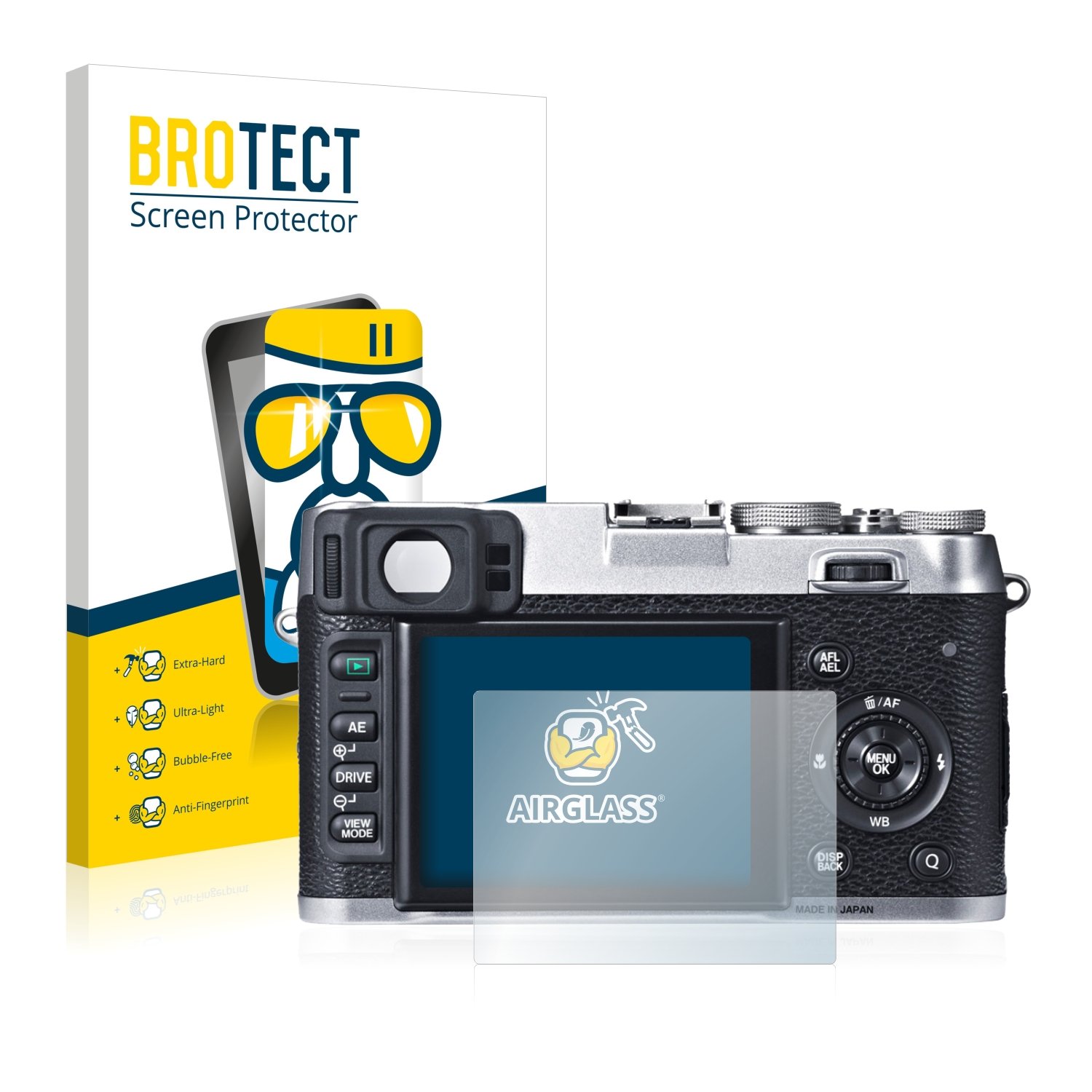 Brotect Pellicola Protettiva Vetro Per Fujifilm X-T5 Protezione