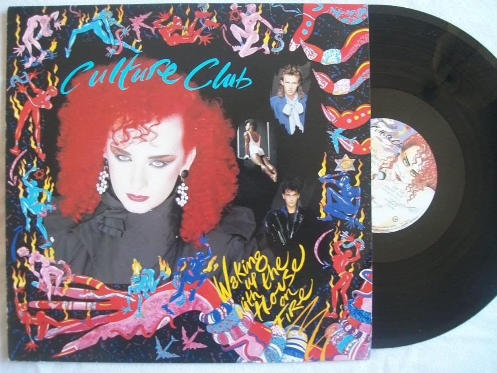 CULTURE CLUB Waking Up With The House On Fire vinyl LP