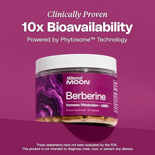 Miniatura 3 de Suplemento de berberina de composición corporal con Cissus Quadrangularis y fitosoma de berberina - Apoya el bienestar general - 60 cápsulas