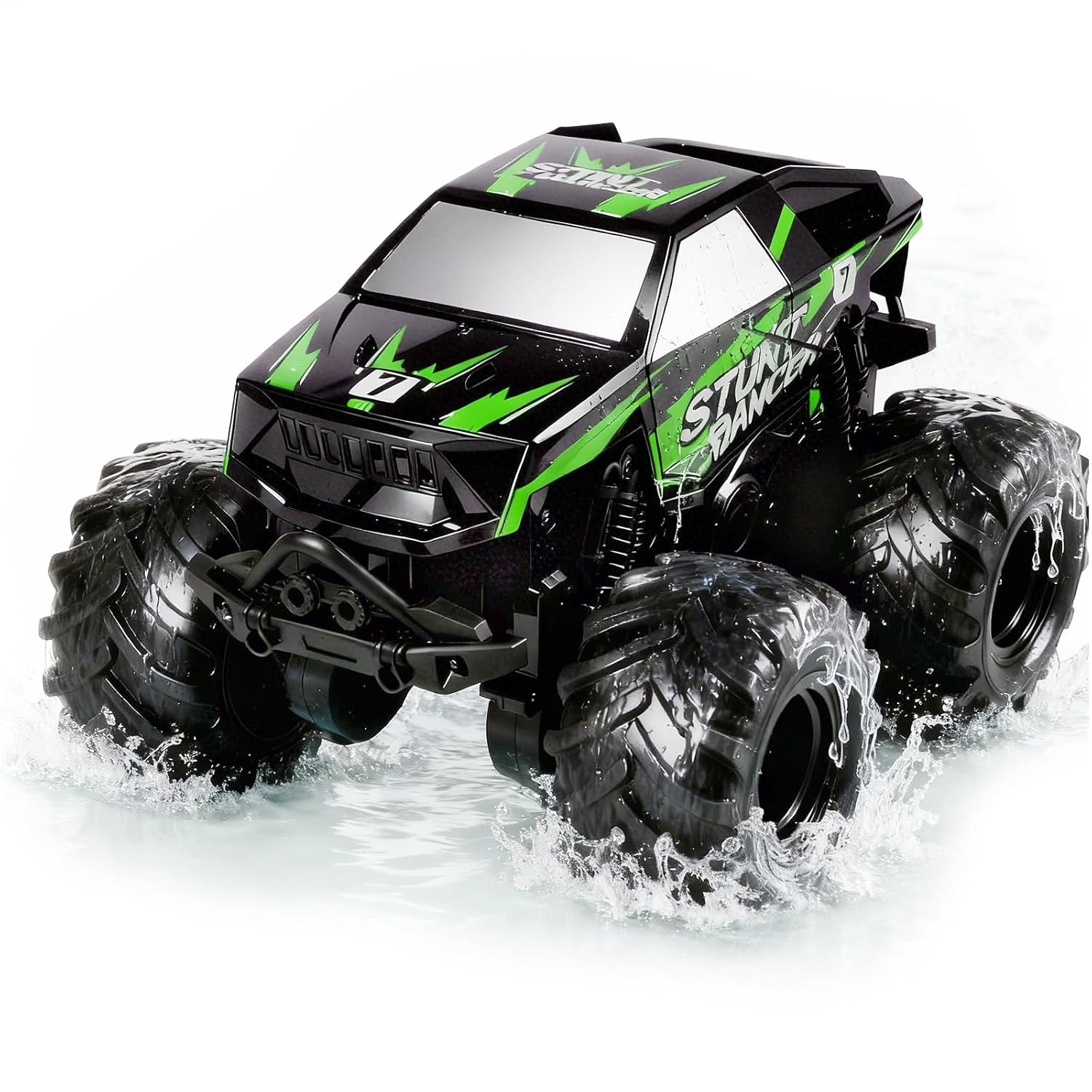 1 24 Waterproof Monster Truck Toys RC Cars Amphibious Remote Control Car Trucks 4WD All Terrain Off-Road Pickup