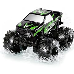 1 24 Waterproof Monster Truck Toys RC Cars Amphibious Remote Control Car Trucks 4WD All Terrain Off-Road Pickup