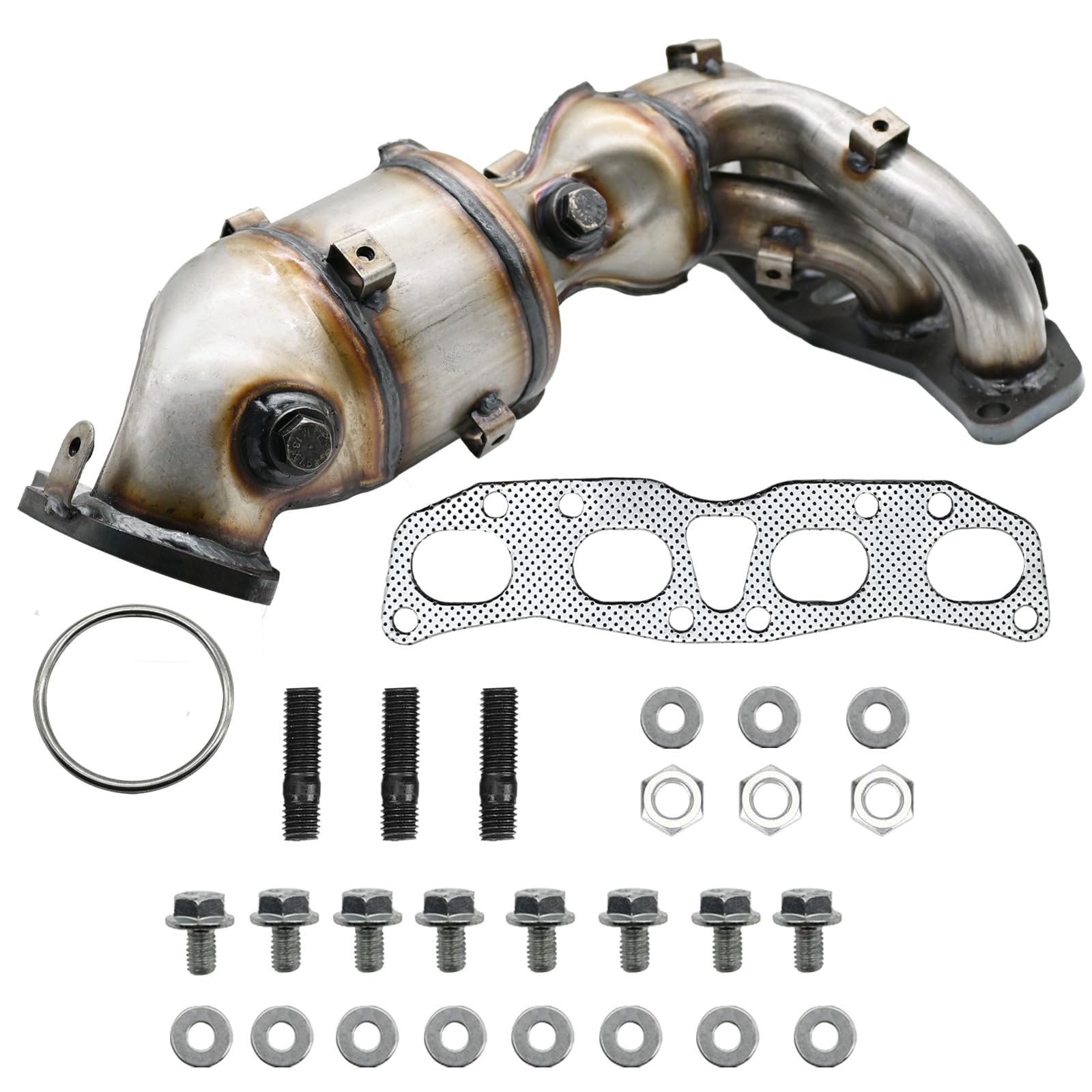 Liangchi High Flow Front Catalytic Converter Kit Direct-Fit Nissan