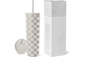 SM Simple Modern 40oz, Insulated Tumbler with Lid and Straw