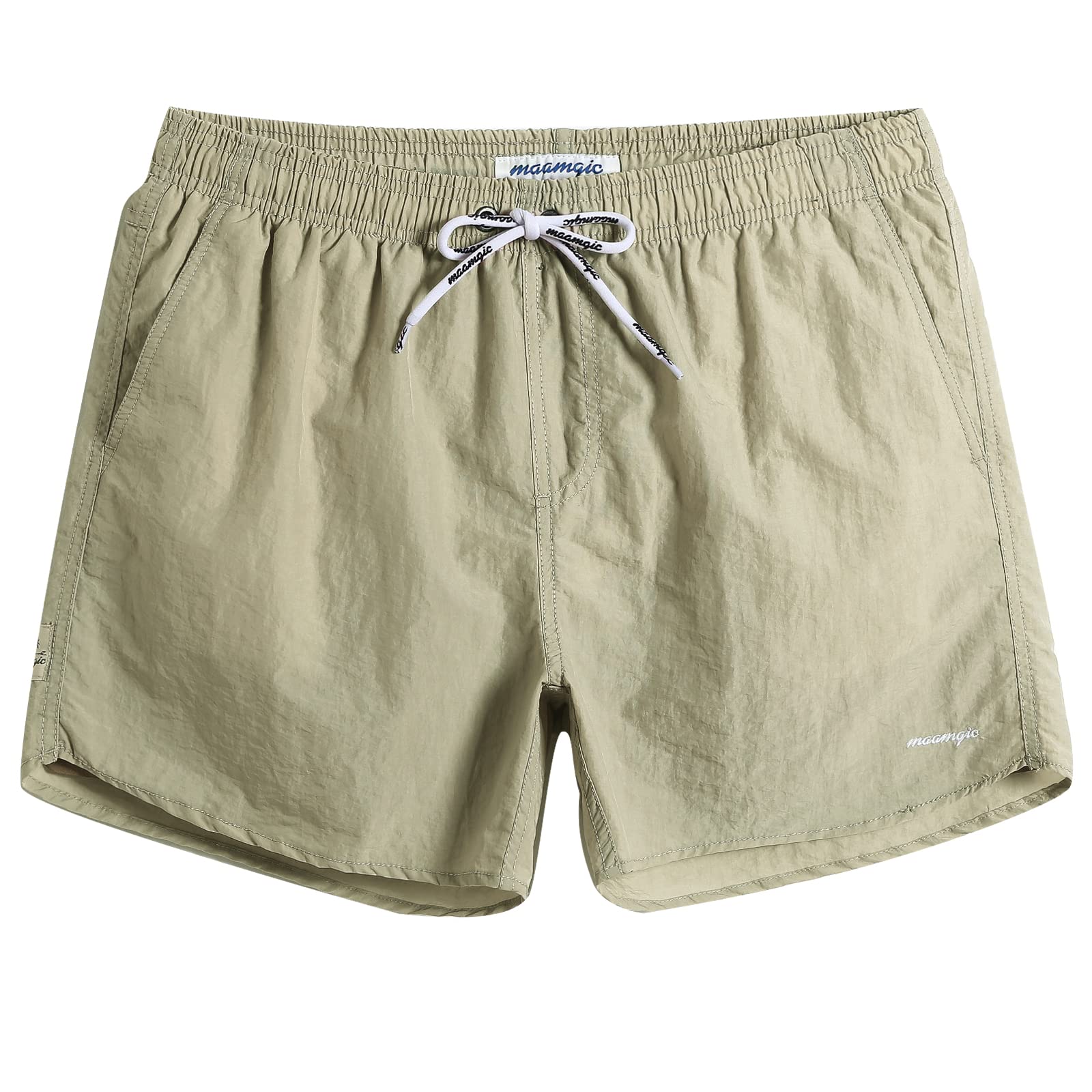 MaaMgic Mens Swim Trunks with Mesh Lining Quick Dry Mens Bathing Suit Shorts — view 13