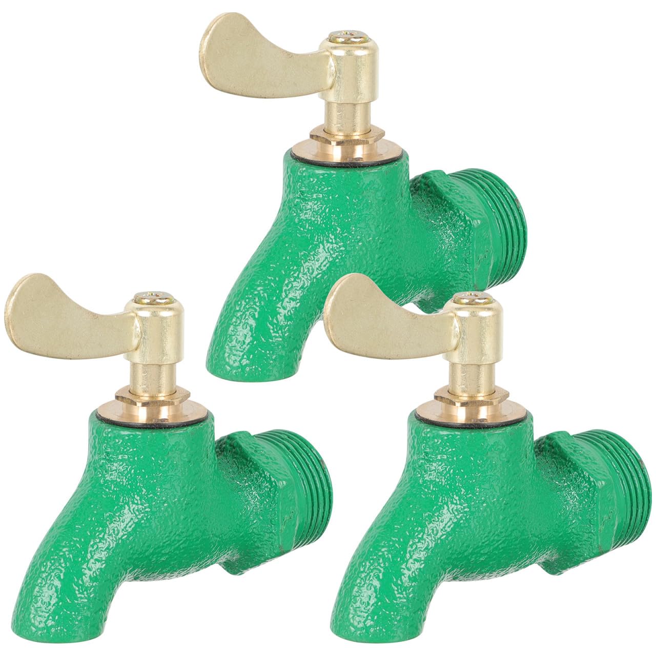 Grifo de hierro antiguo para crear el jardin rústico ideal con riego de 3/4