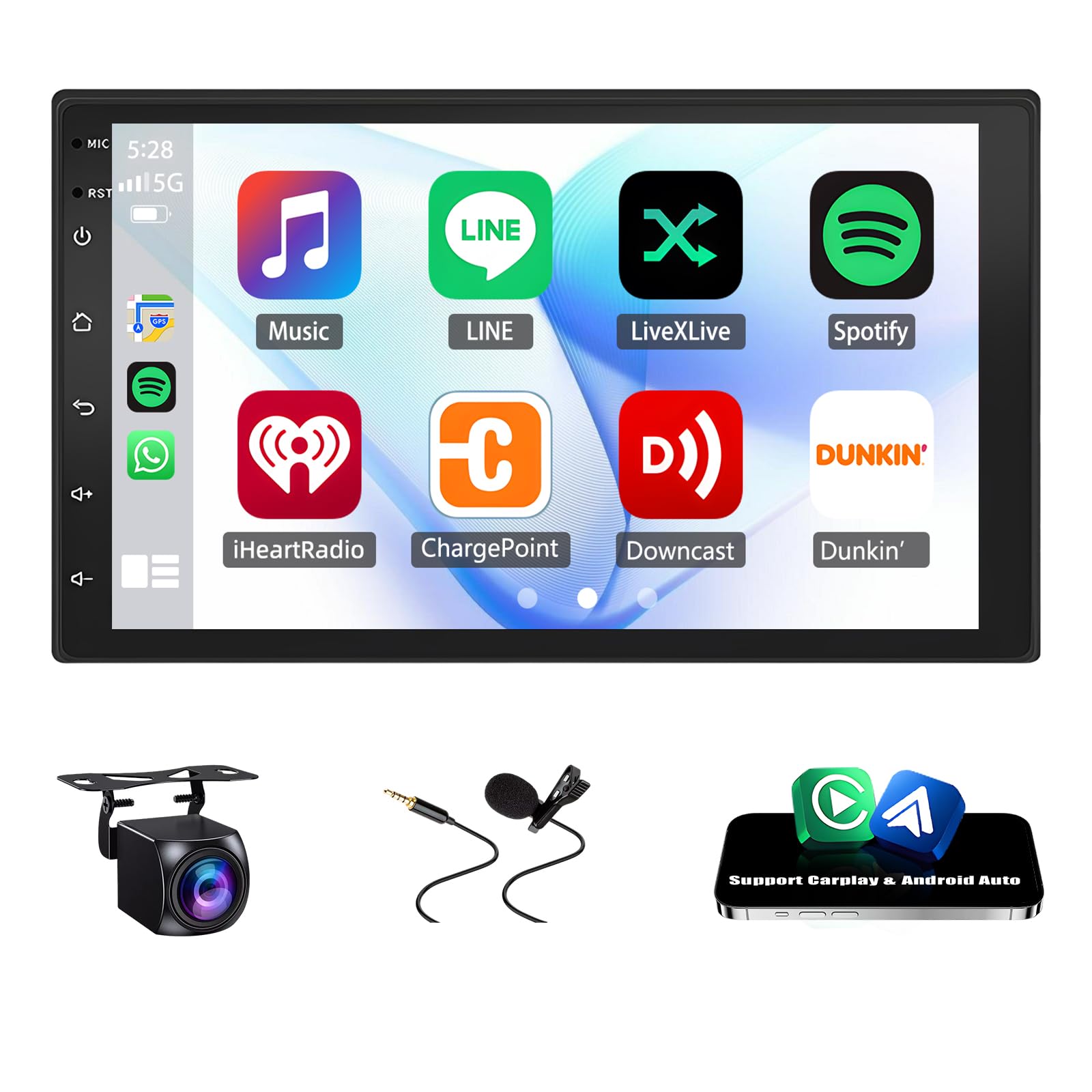 Amazon.com: Double Din Car Stereo Radio Upgraded for Hino L6 L7 L8