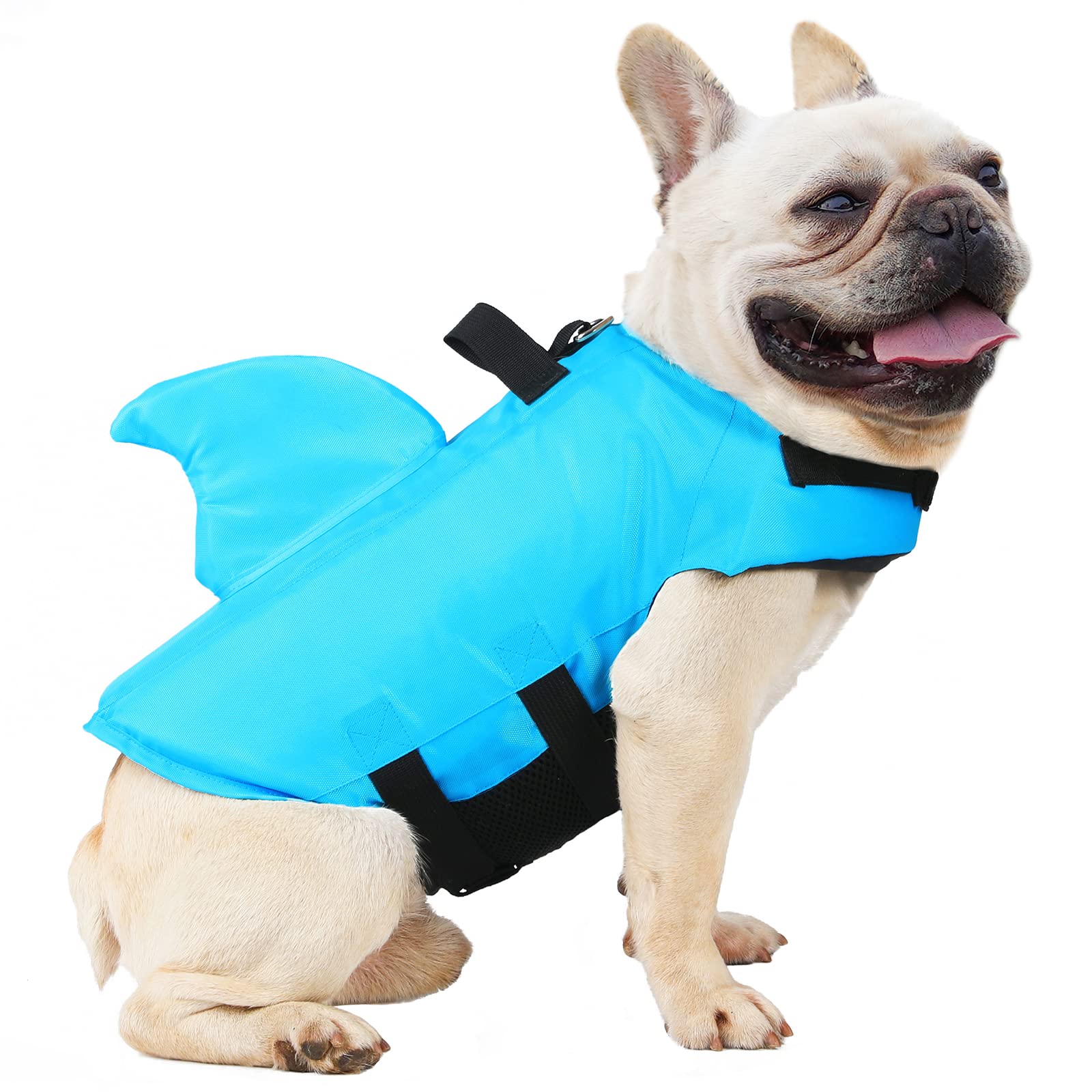 Gilet de sauvetage pour chien maillot de bain flottant bleu L