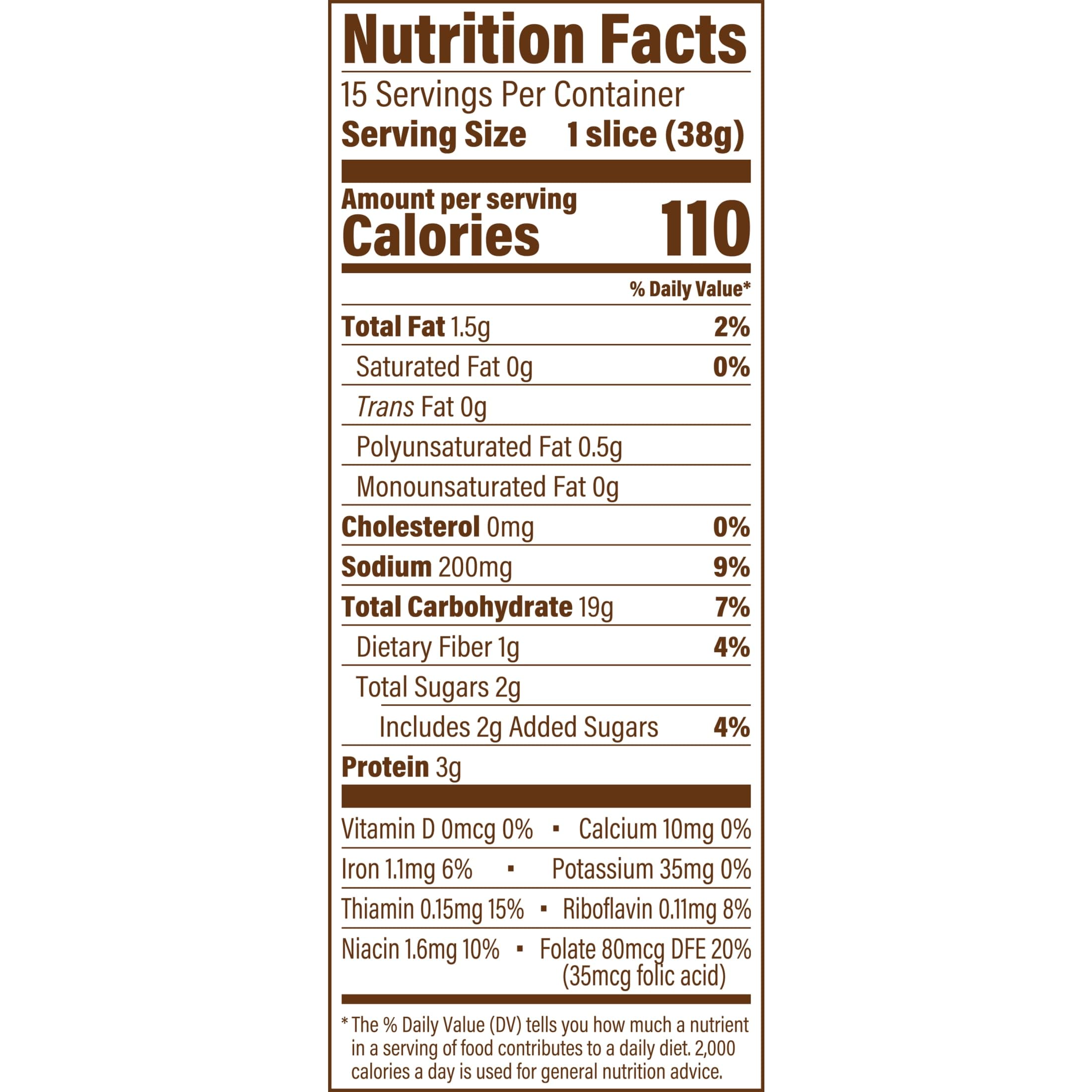 Sara Lee Artesano Original Artisan Bread 20 Oz Loaf of White Bread Without Artificial Preservatives — view 7