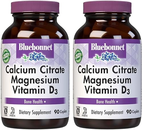 Vista 11 de Citrato de calcio, magnesio plus, vitamina D de Bluebonnet, 180, 1