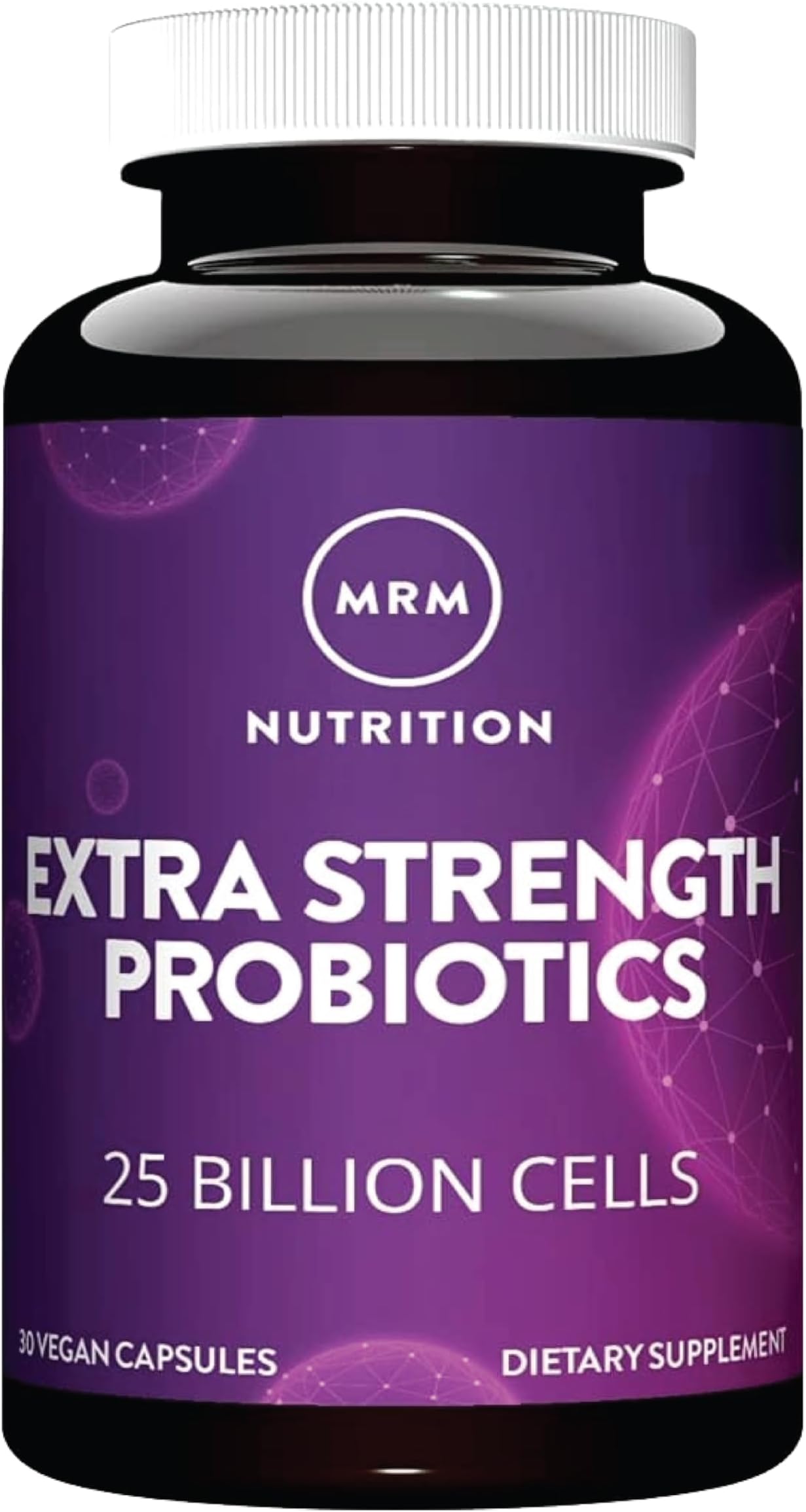 MRM Nutrition, Extra Strength Probiotics, 25 Billion Cells, 30 Vegan Capsules
