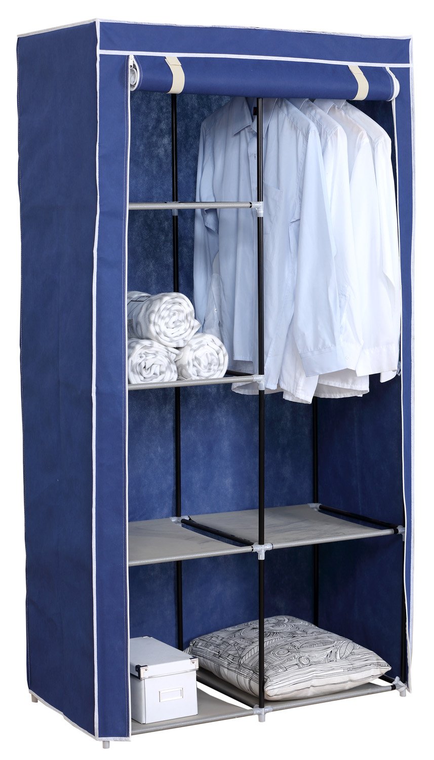 Assembled Sunbeam Storage Closet with Shelves in a room