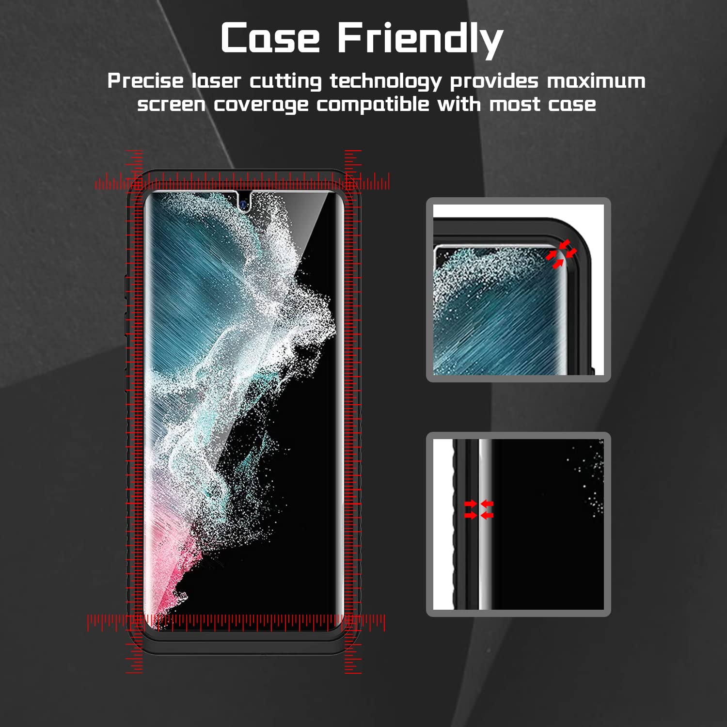 KoasVonson Pellicola Protettiva in Idrogel [2 Pezzi] per Oppo Reno 12 / Reno 12 pro, TPU Film HD Flessibile, Copertura Completa, Supporto Sblocco Impronte Digitali, Anti-Graffio, No Vetro Temperato