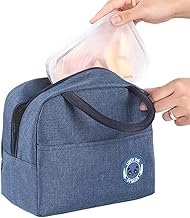 Small Thermal Bag, Lunch Bag, Cooler Bag, Lunch Bag, Picnic Lunch Bag, Thermal Lunch Bag, for Office and School Men and Women