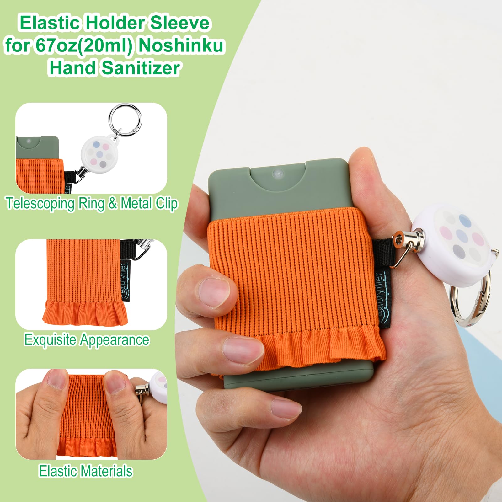 Amazon.com : Beautyflier Pack of 4 Elastic Sleeve for Noshinku