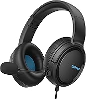 Vista 1 de BINNUNE - Auriculares para juegos para PS4 PS5 PC Xbox One Playstation 4 Xbox 1 auriculares para juegos con micrófono auriculares con micrófono