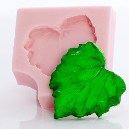 Miniatura 4 de Molde de silicona flexible de hoja de uva, fondant, caramelo, chocolate, apto para alimentos, arcilla polimérica, molde de resina, epoxi y mucho más