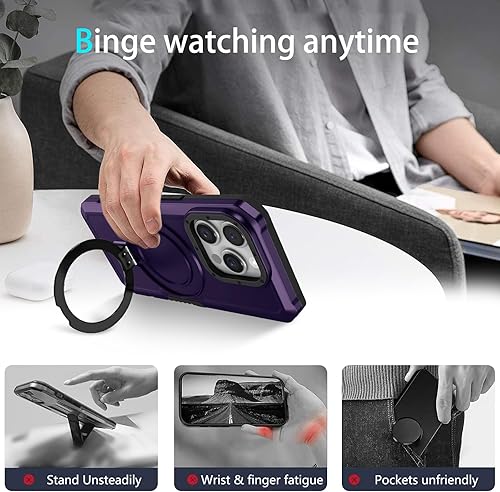 Miniatura 8 de Funda compatible con Xiaomi Poco X3 NFC, carcasa con función atril integrada compatible con Xiaomi Poco X3 ProPoco X3 a prueba de golpes 2 en 1