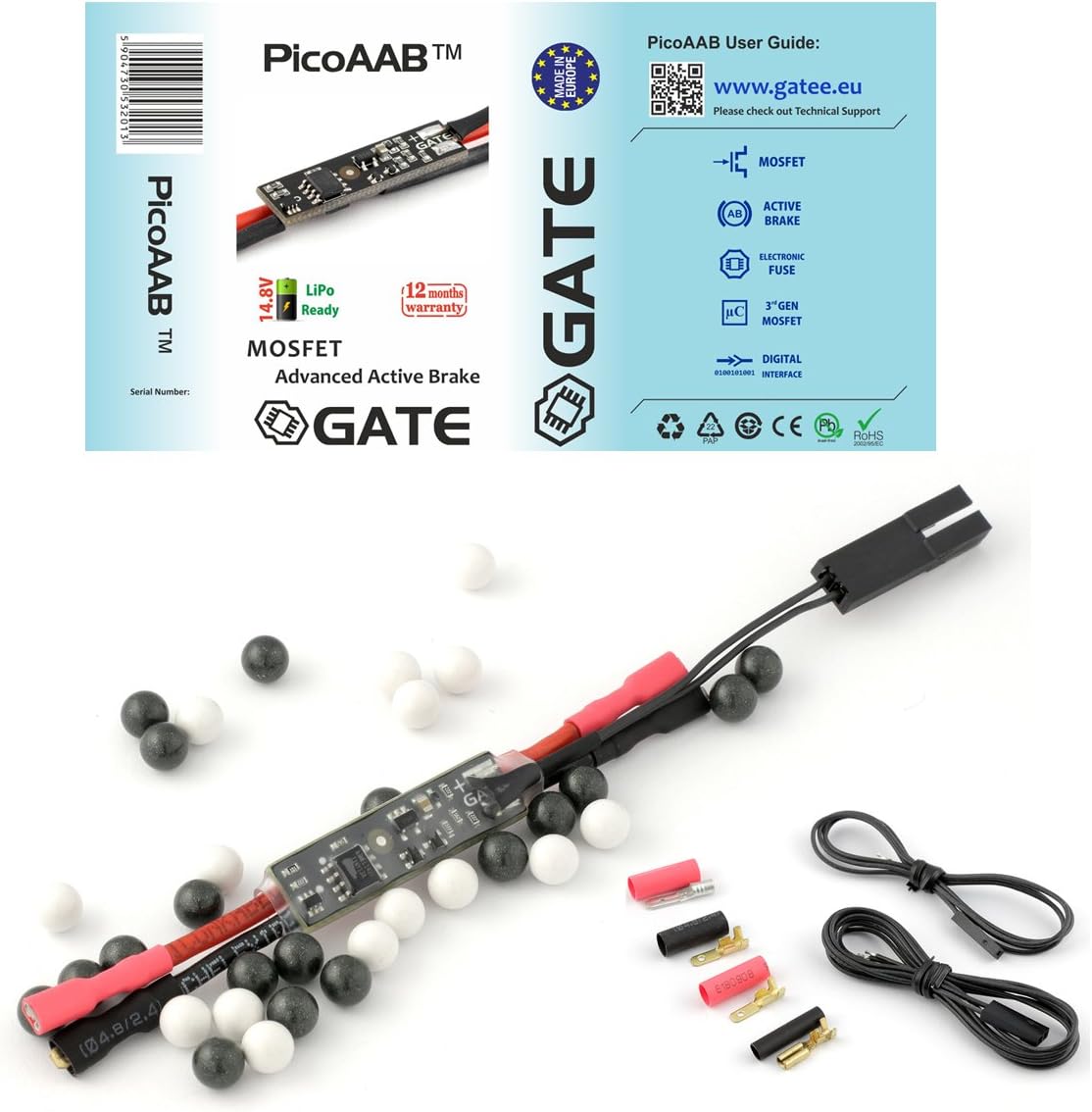 Gate PicoAAB micro 3rd gen Active Break MOSFET