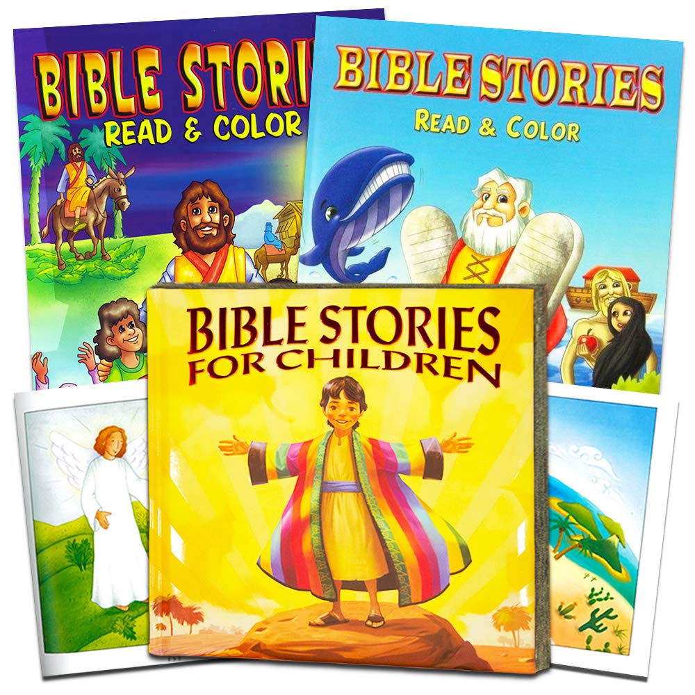 Buy Bible Story Book Super Set for Kids Toddlers Deluxe Illustrated